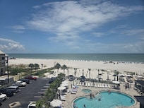 View from our balcony