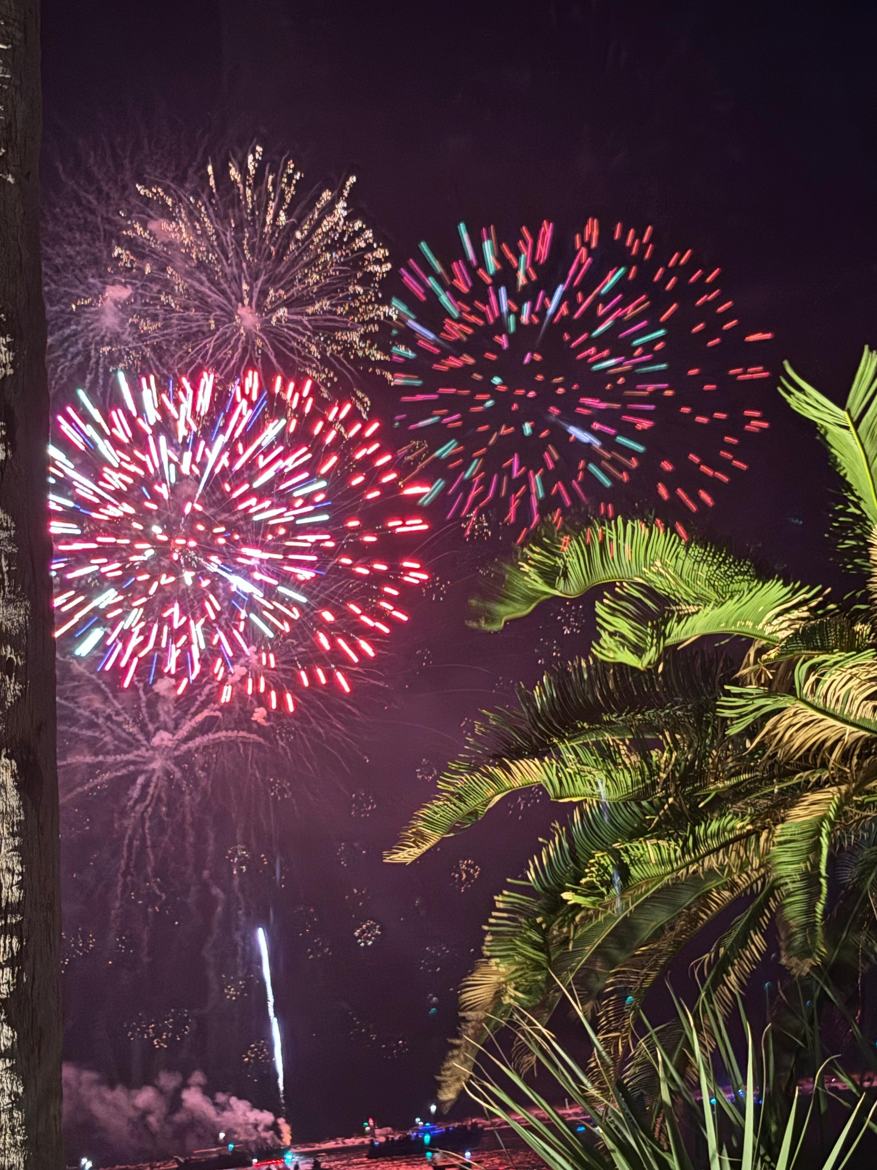 Loved the fireworks every Thursday!!  