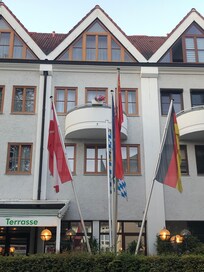 Front of the hotel