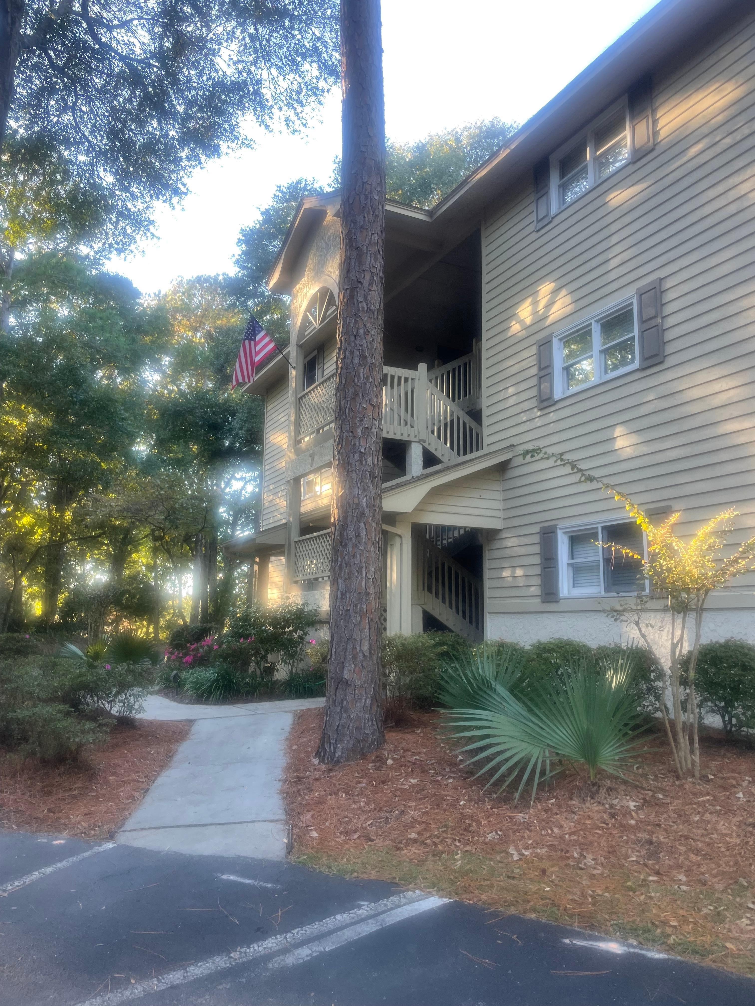 The exterior of the condo. It was located on the 2nd floor 