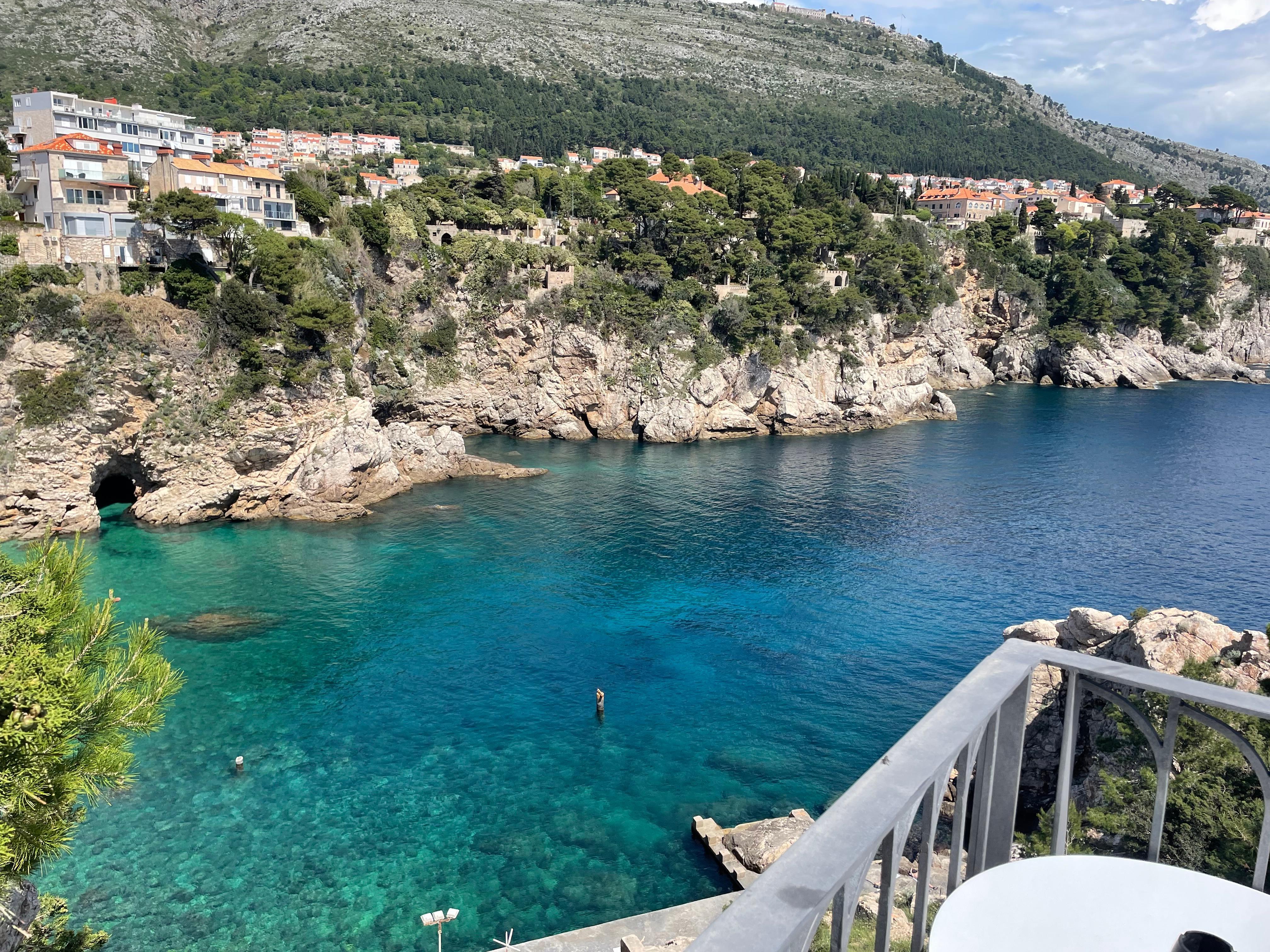 View from balcony
