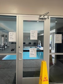 Pool closed