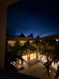 Night view outside room