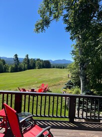 View from the back of the house.