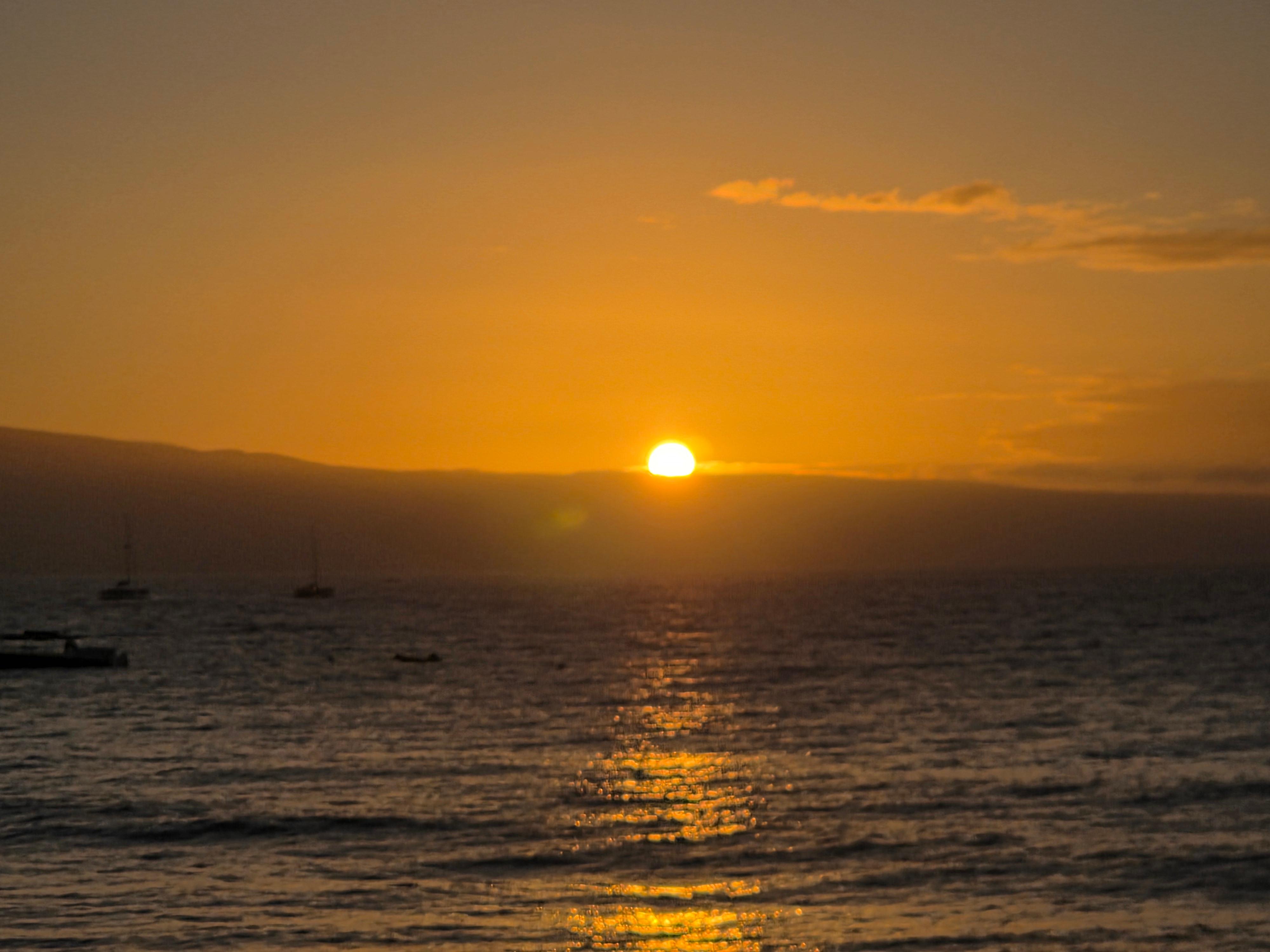 Beautiful sunsets from the lanai