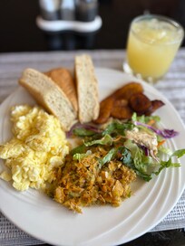 Breakfast option - Caribbean at La Heliconia
