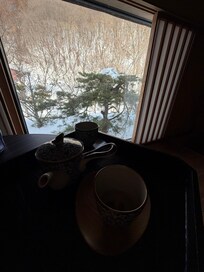 View from onsen room!!