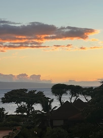 Sunset view from the room
