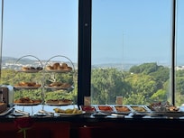 Breakfast with a gorgeous view