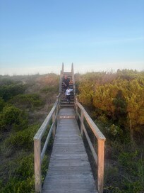 Short walk to the beach