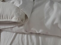 Dirty bedding