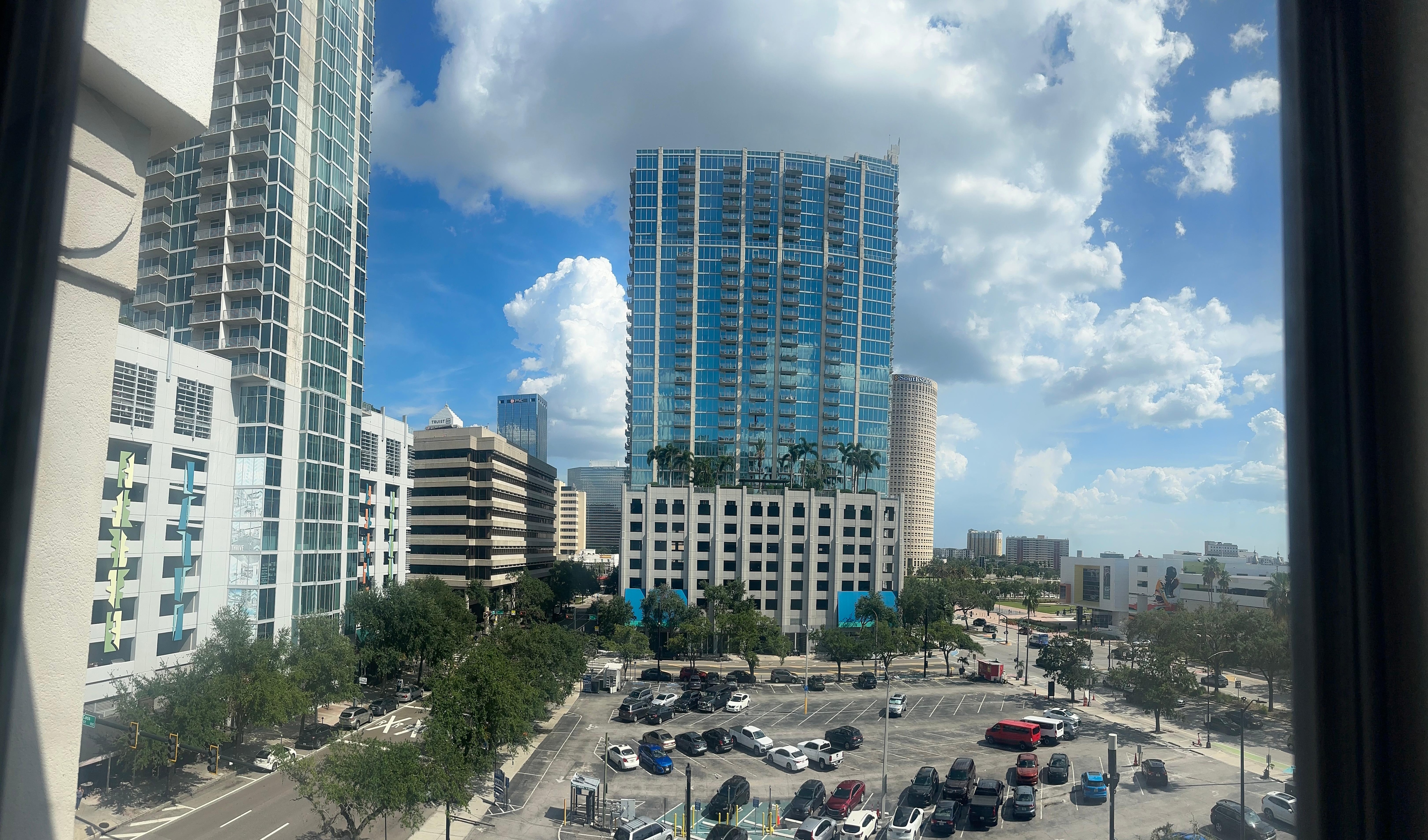 View from 6th floor hotel room.