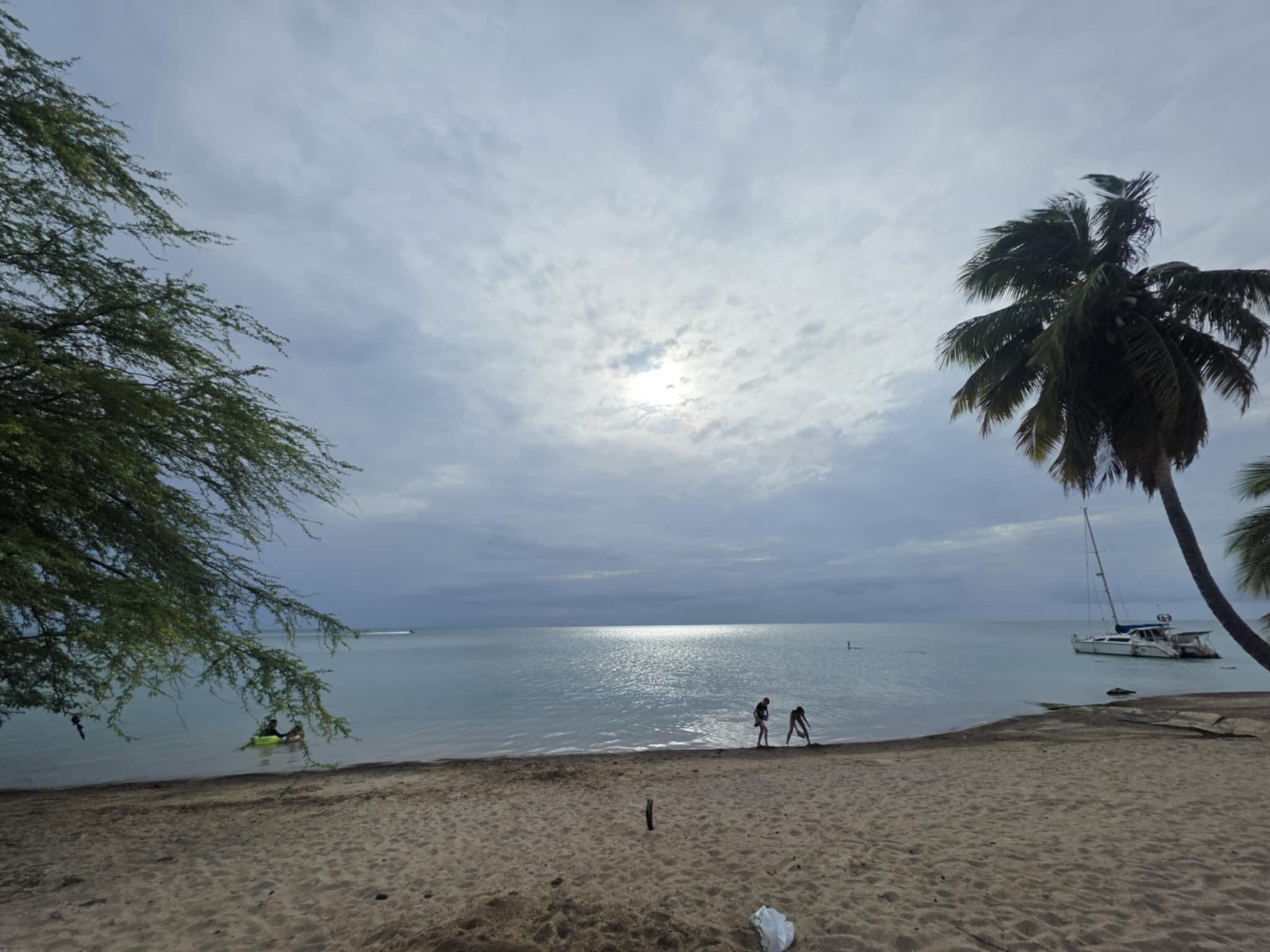 Beach within a block !