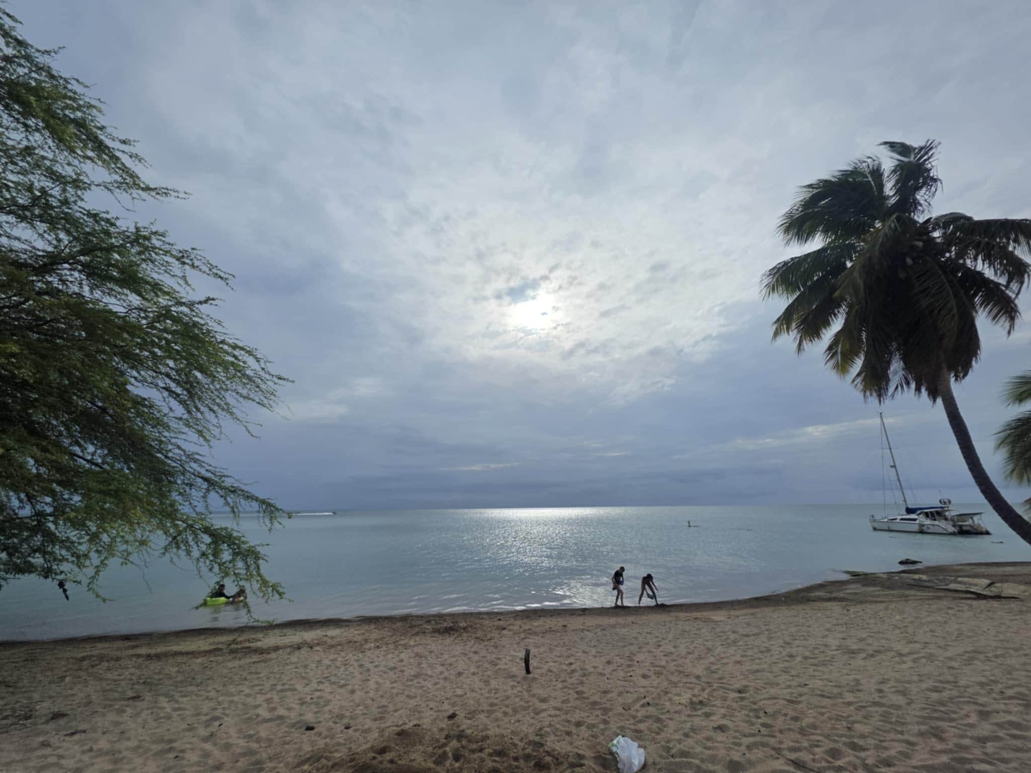 Beach within a block !