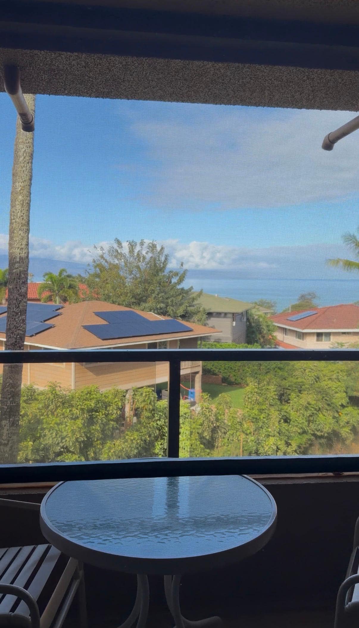 Beautiful view from our balcony.  Building E - Unit E605