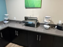 Not a sole in sight.