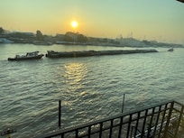 Dawn on the Chao Phraya River