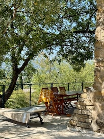 Gorgeous shaded areas to relax