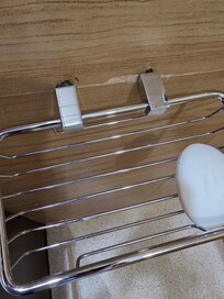 Soap dish coming off the wall