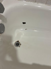 Rusty bath tub