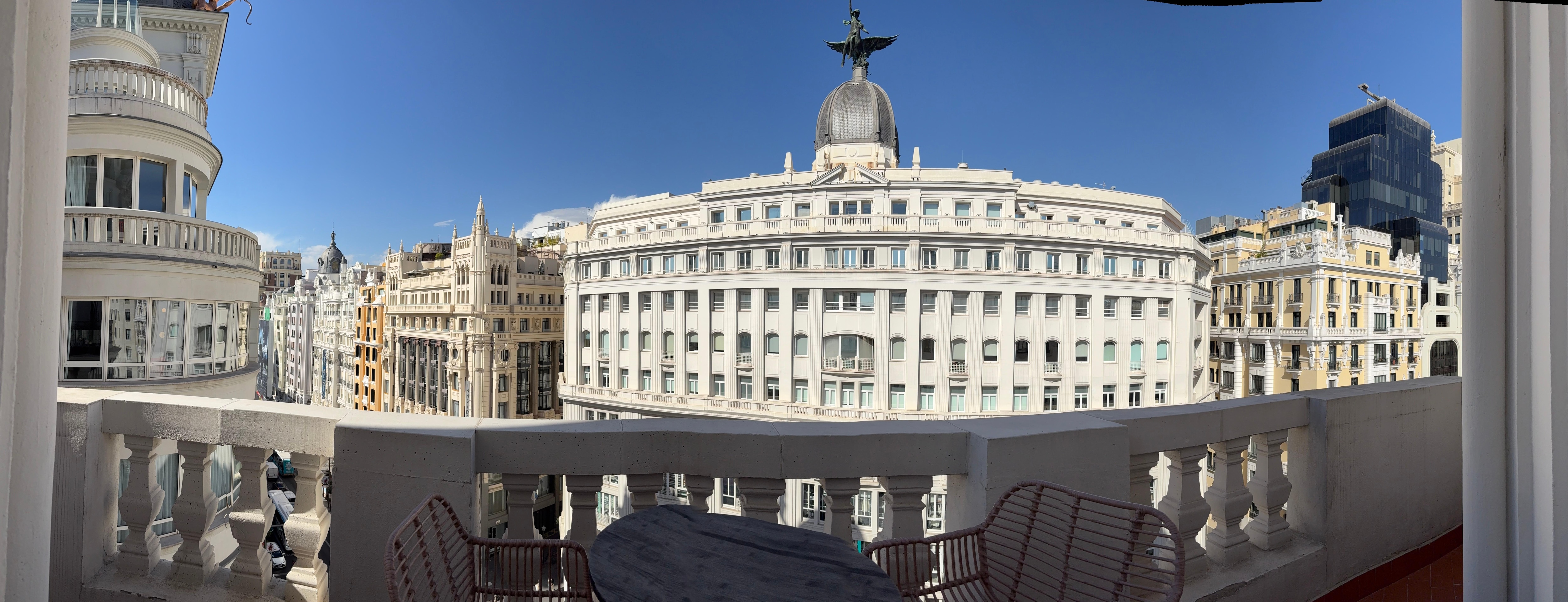 Vista balcón habitación 714