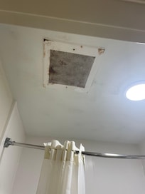 Mold type substance, due from poor air circulation.
