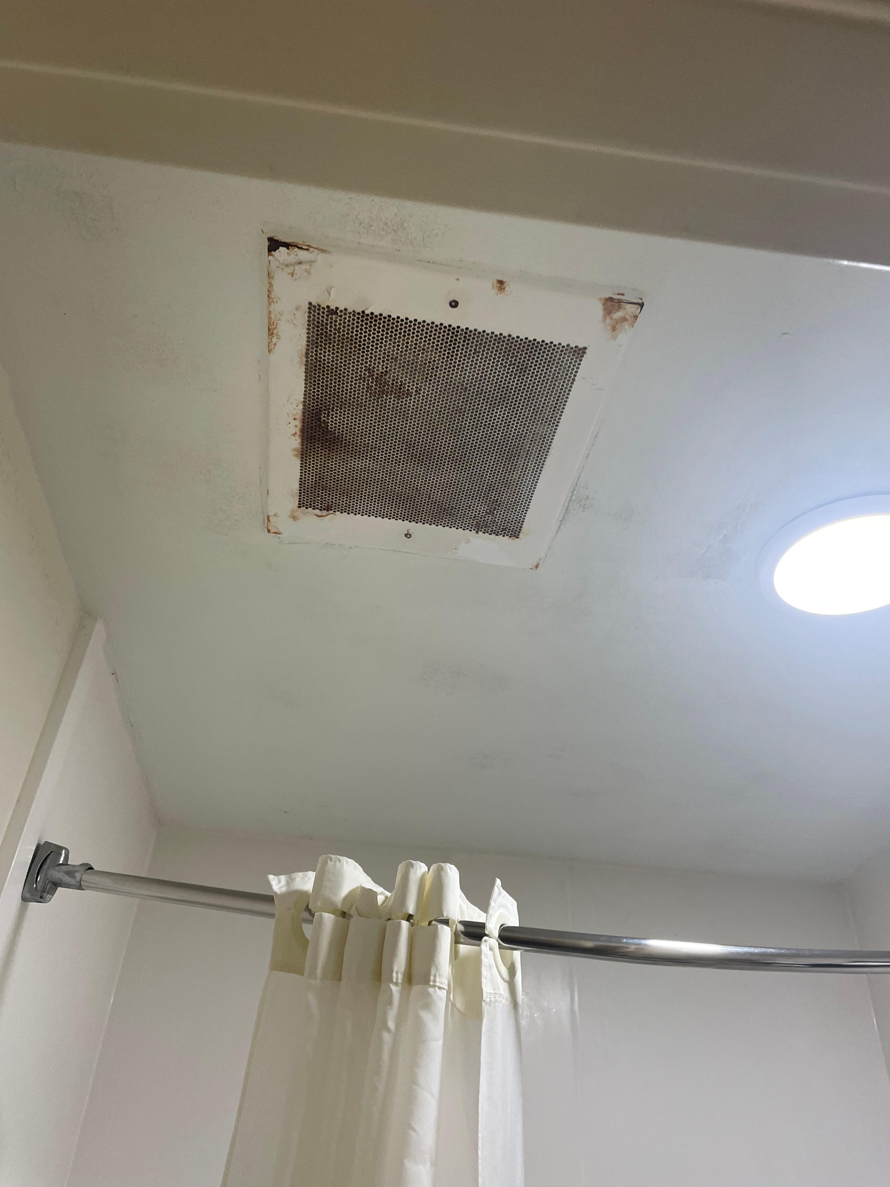 Mold type substance, due from poor air circulation.