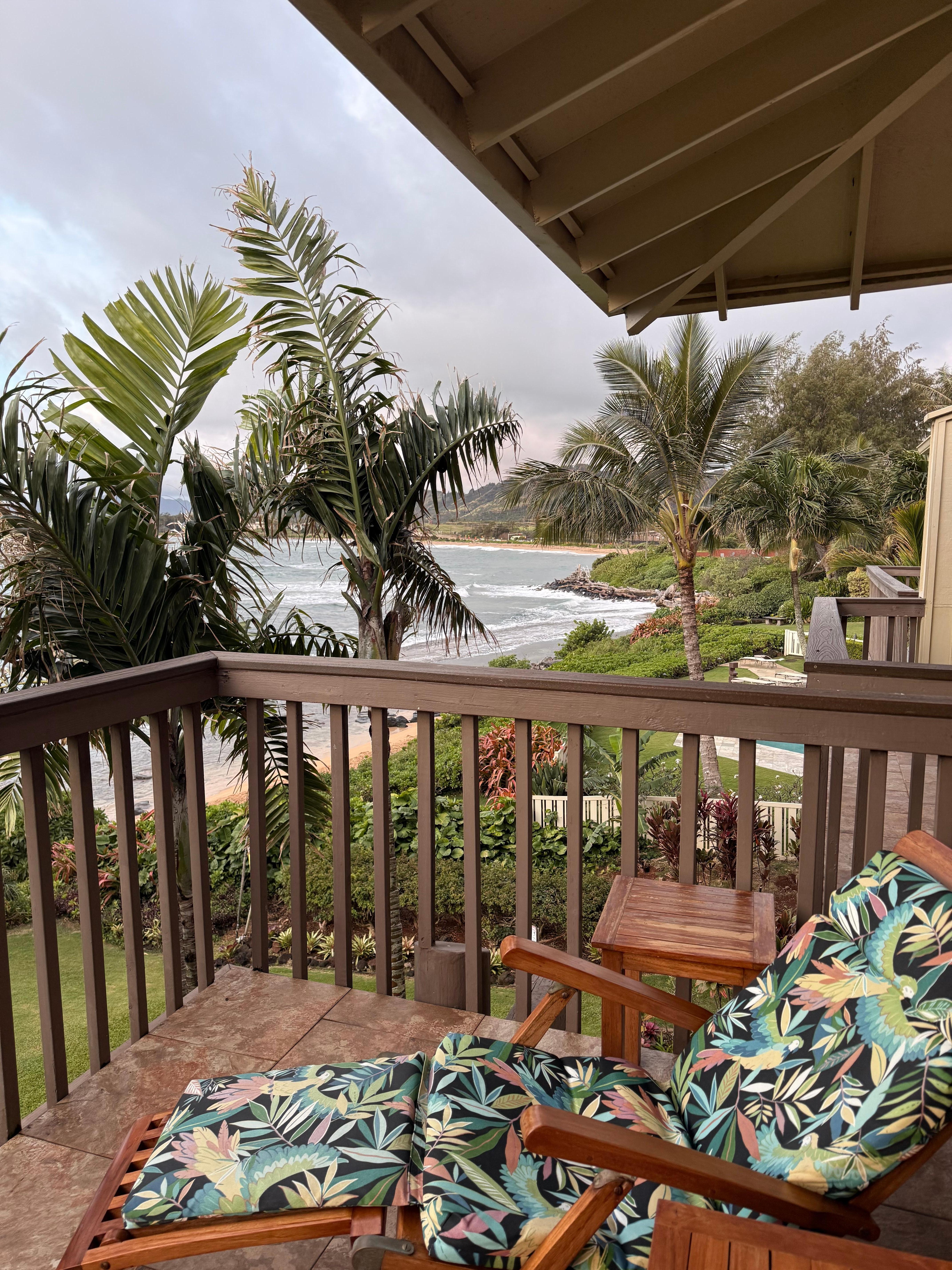 Our beautiful lanai!