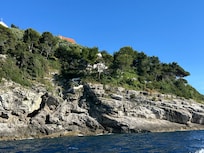 From the water