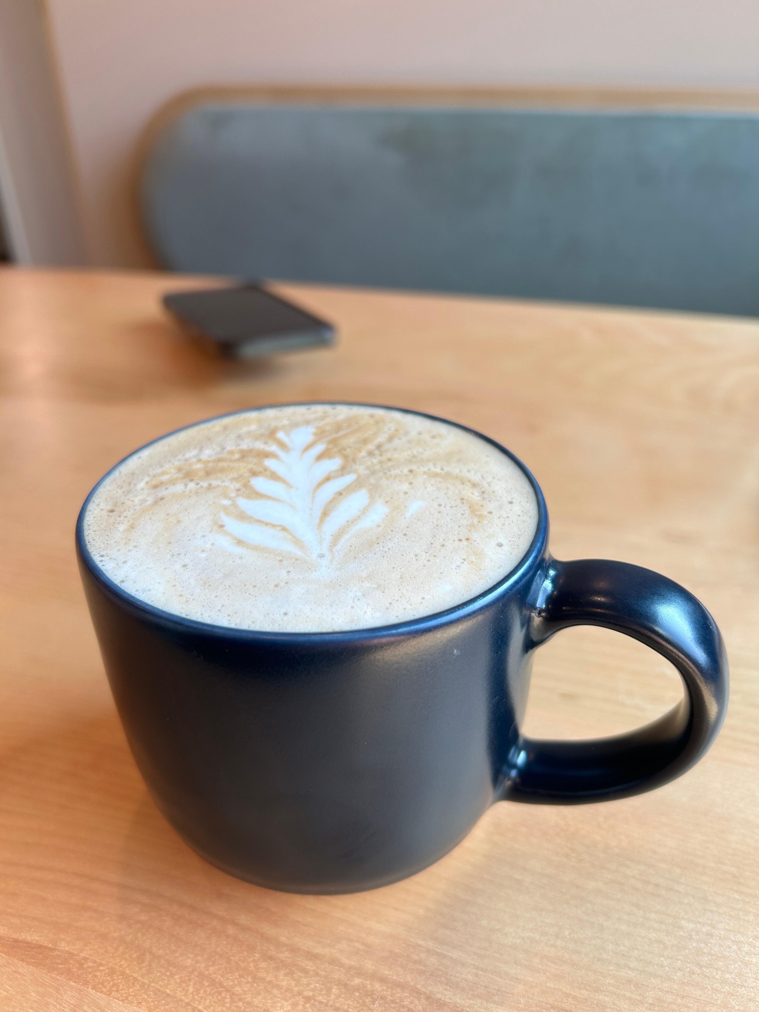 Fancy coffee pic at Candid coffee