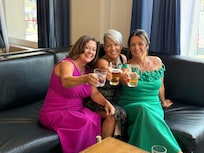 Cheers to Matt & Maggie