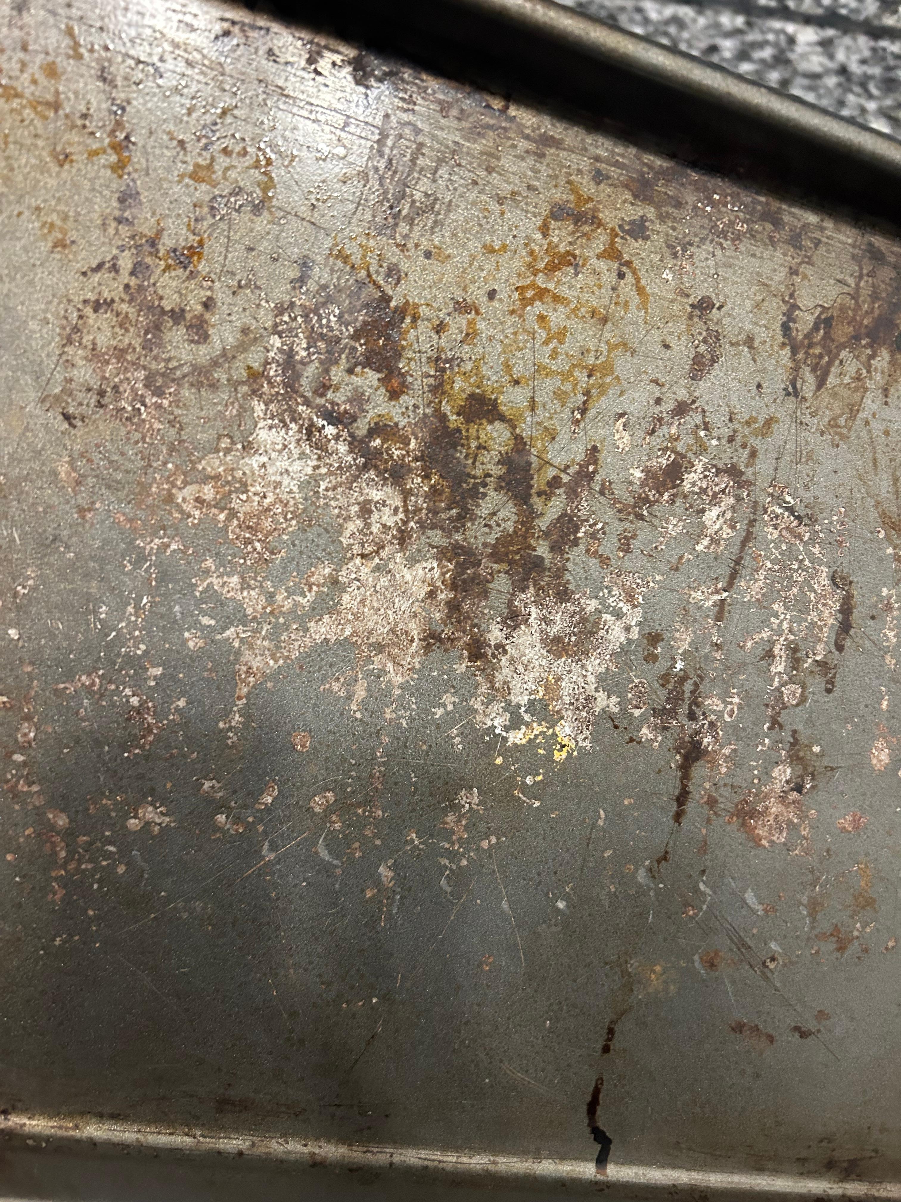 Filthy kitchenware. Glasses that hand sticky fingerprints in cabinets.