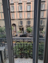 Beautiful view from our balcony