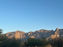 Beautiful Mountain View’s from the front and back yards.