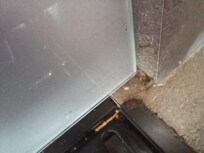 Worktop next to hob