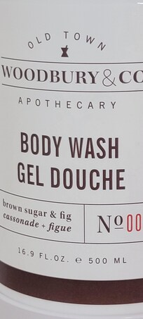 body wash empty