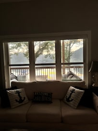 Sunrise from inside the house