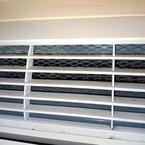 Nasty vents in bedroom unit