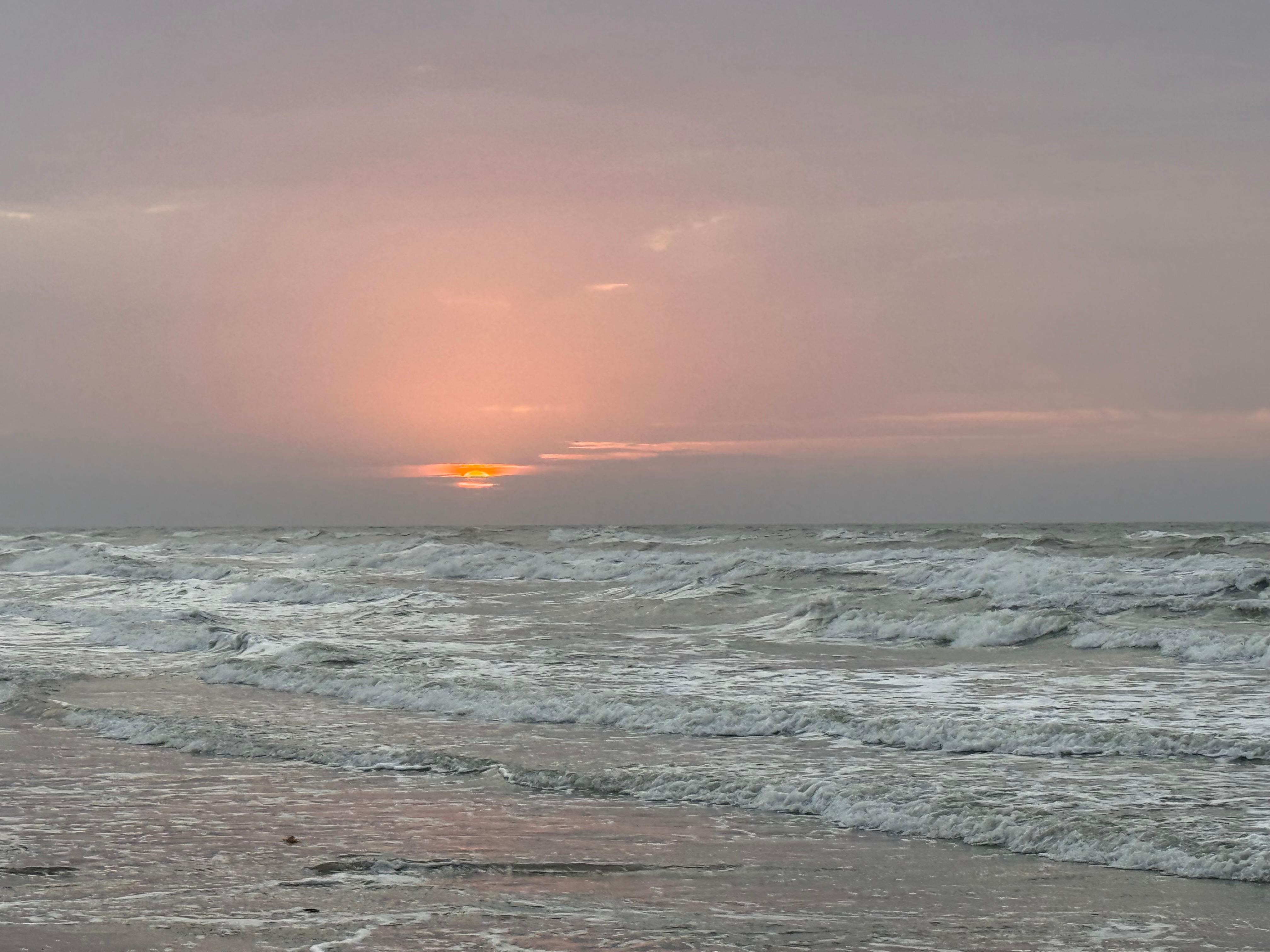 Just steps away from the beach. 