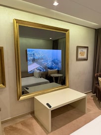 TV on a painting