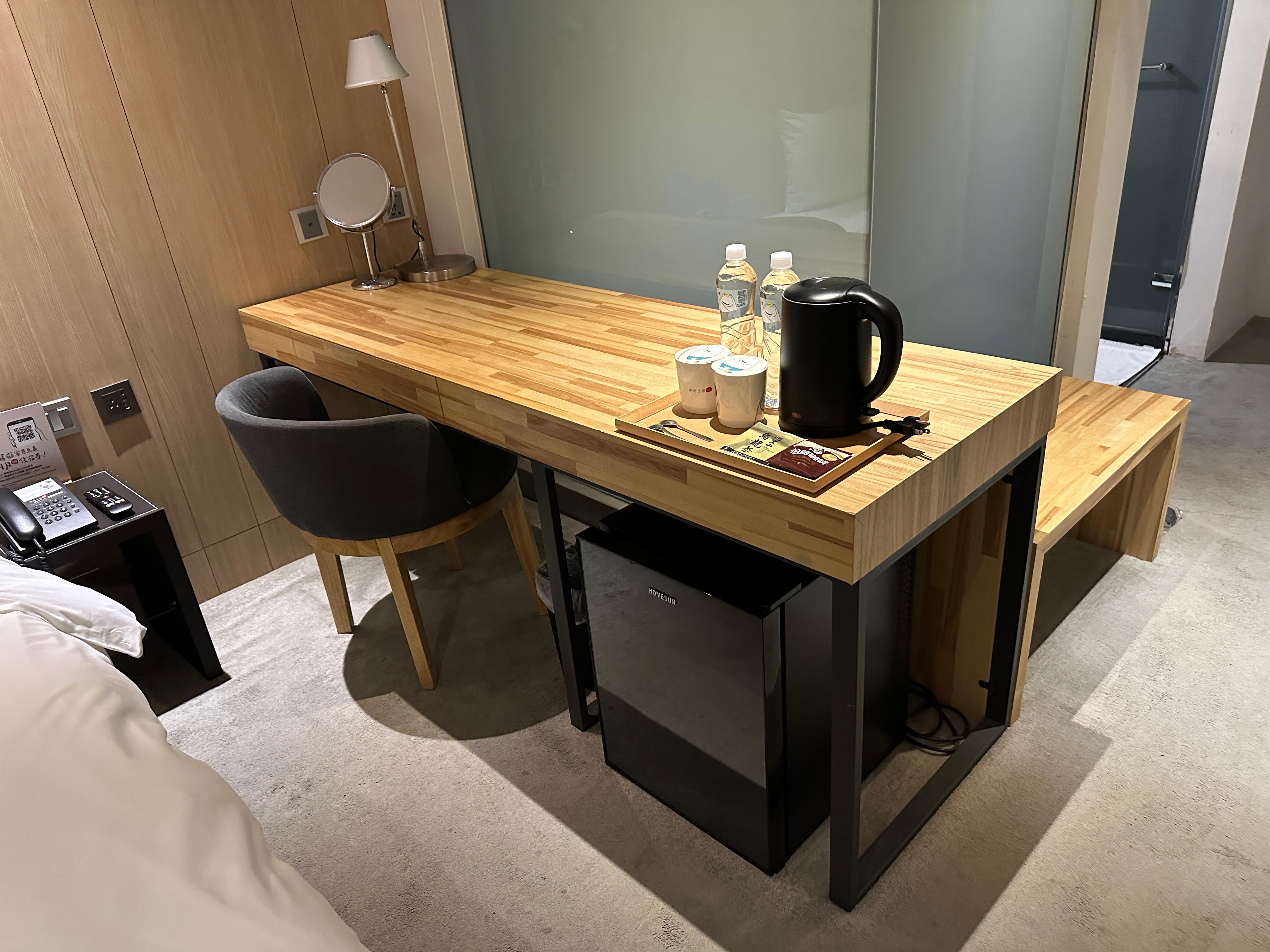 有質感的檯面，不冷的冰箱