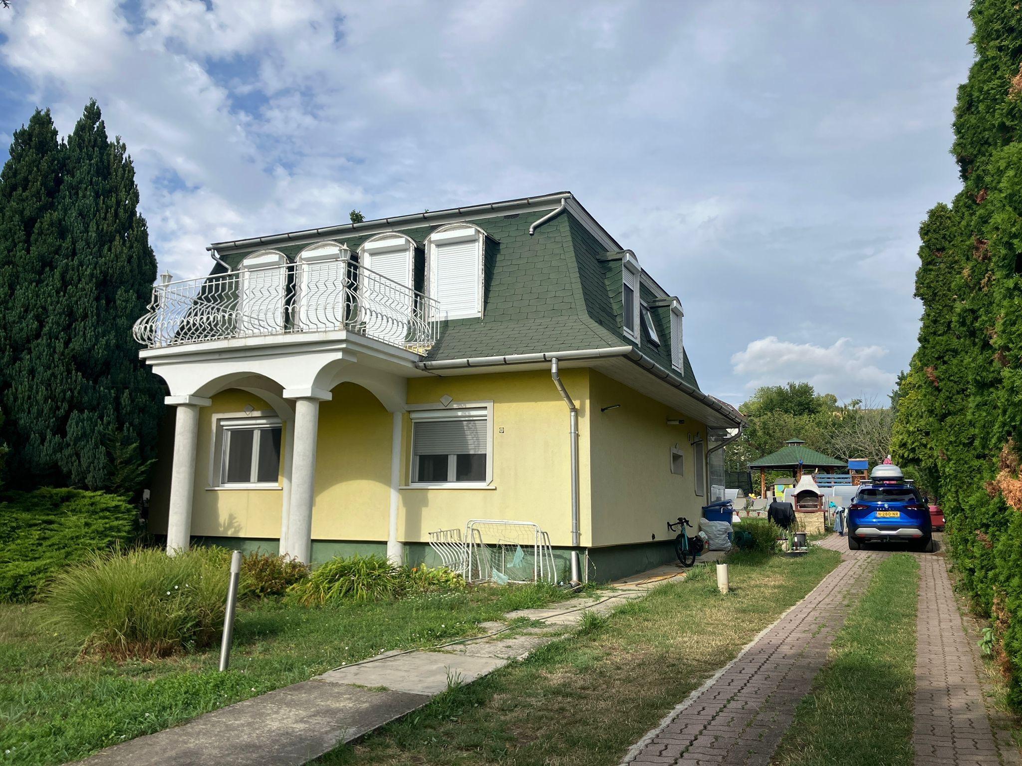 Voorkant van het huis