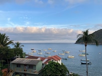 Morning view out to the ocean