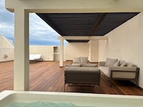 Rooftop spa view room