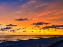 Sunset from the balcony