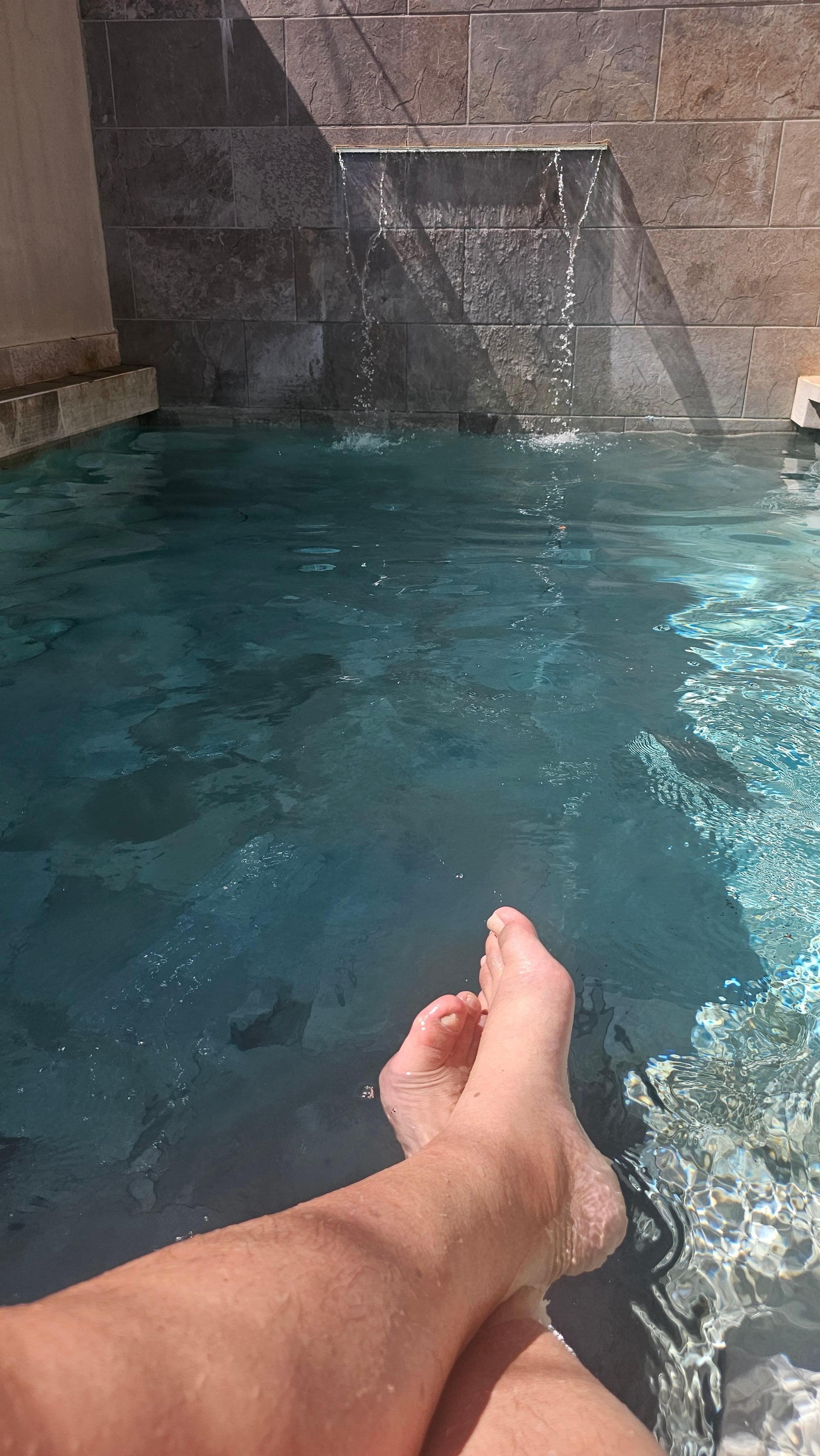 Difficult not to relax, and enjoy the private pool!