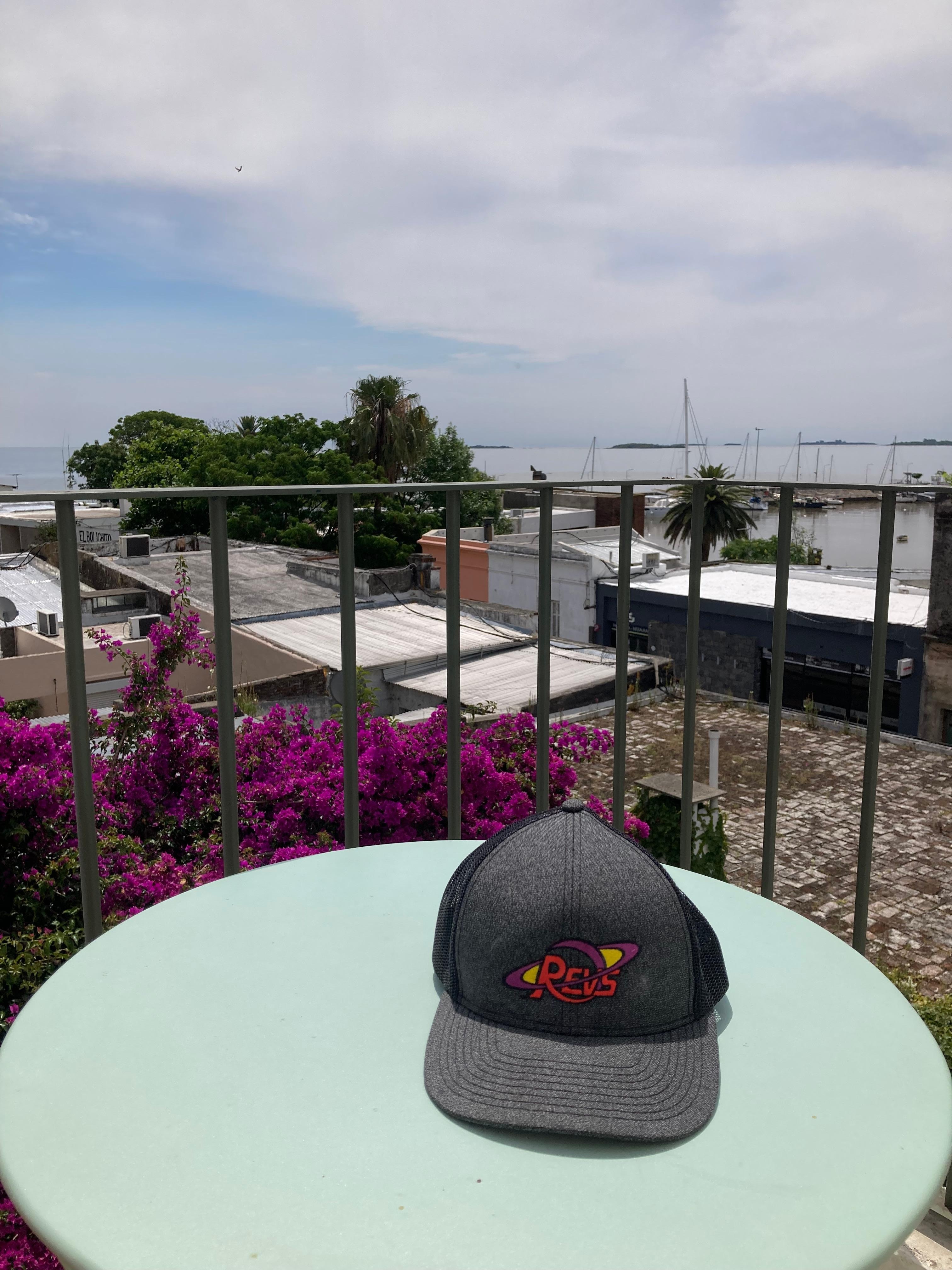 view of the River Plat from our private balcony.