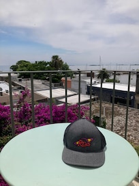 view of the River Plat from our private balcony.