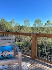 The view off the back deck.