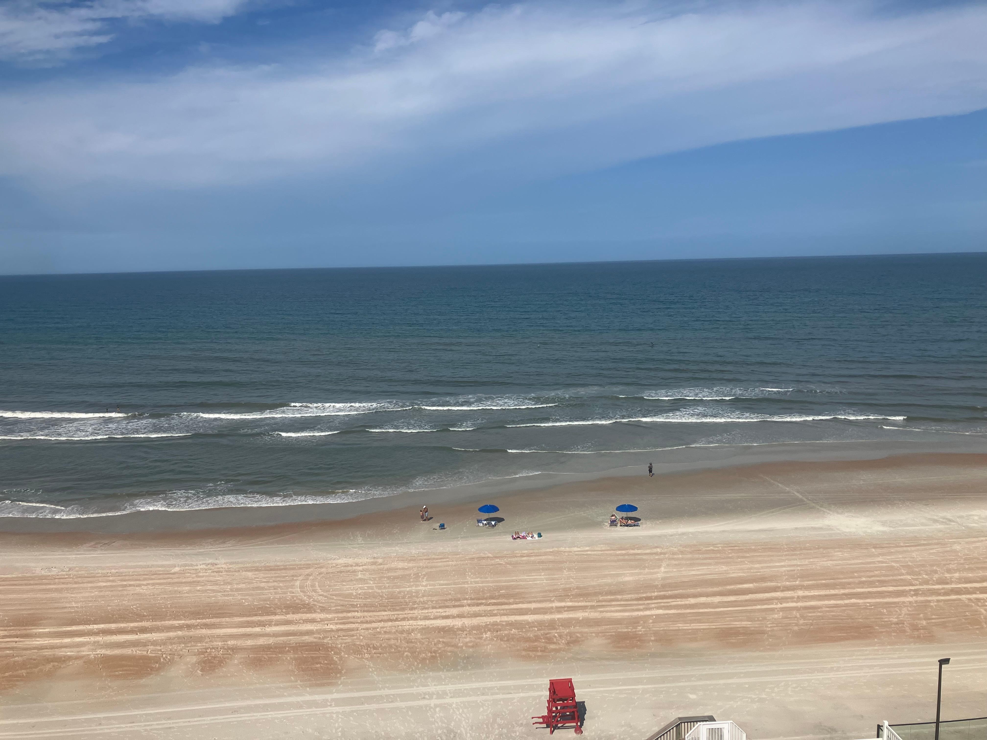 View from our room.